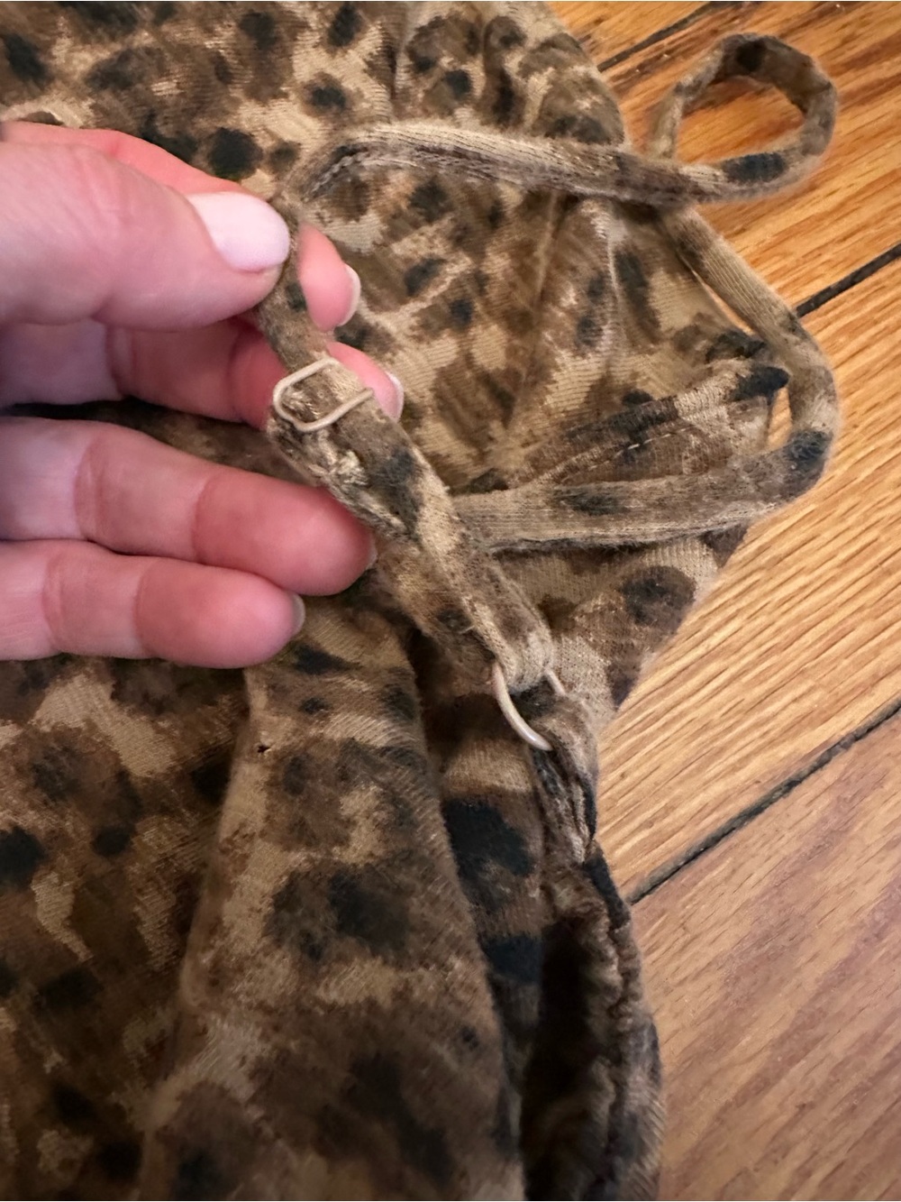 Old Navy Brown Leopard Print Jumpsuit - Picture 6 of 9